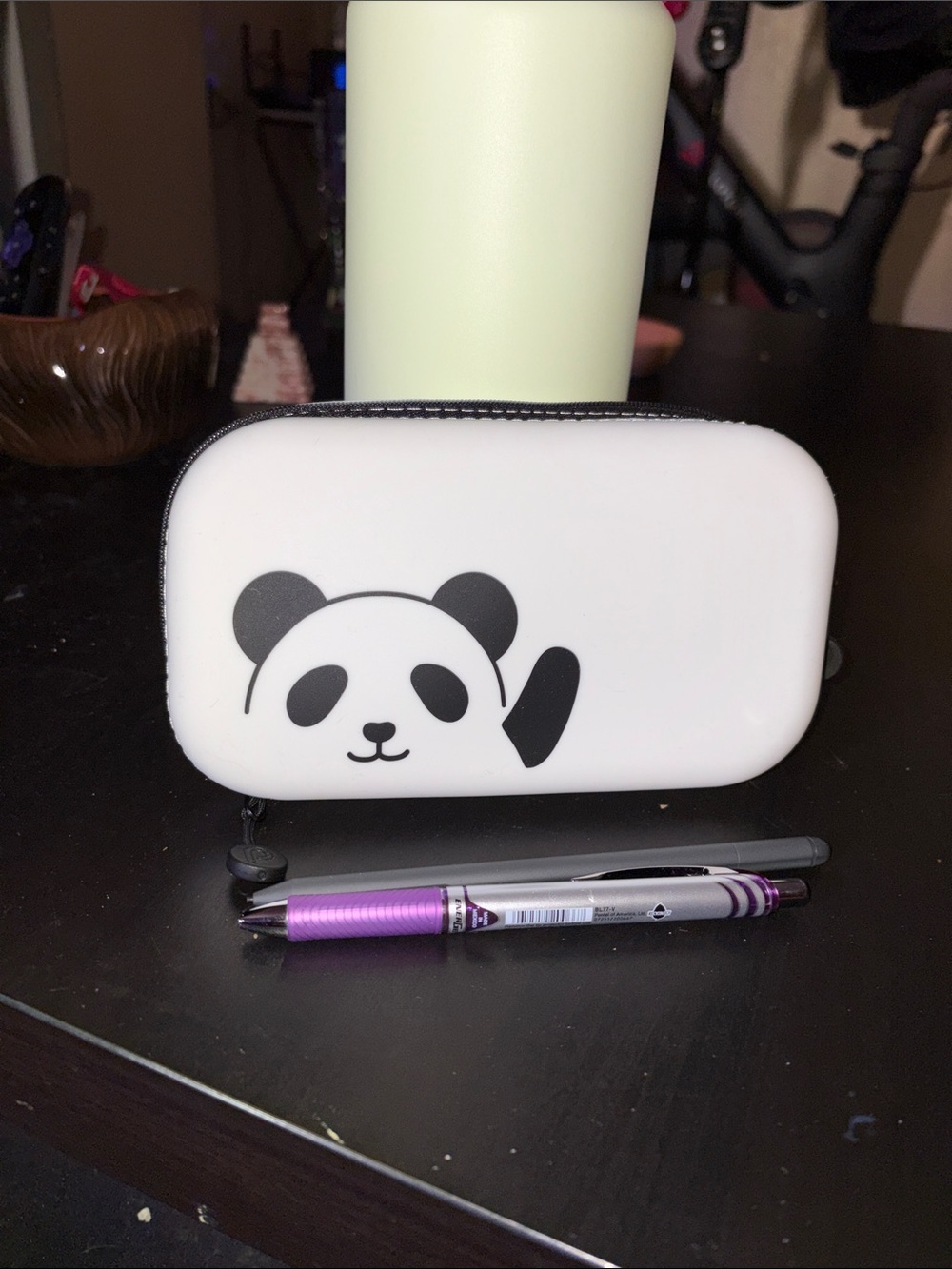 Lihit Lab Smart Fit PuniLabo Zipper Pouch - Panda
